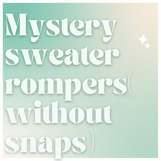 Mystery Sweater Romper